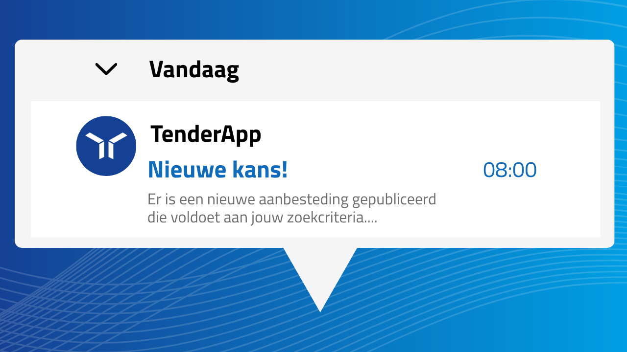 Signaeer aanbestedingen in TenderApp