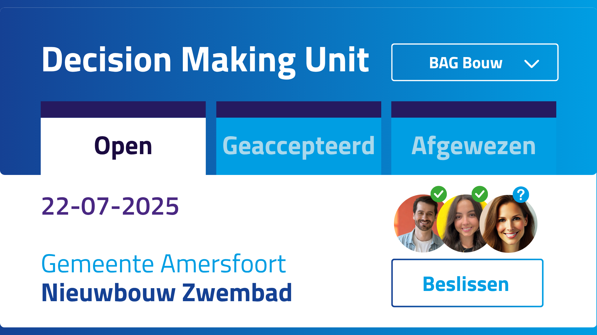 Decision Making Unit - TenderUnit
