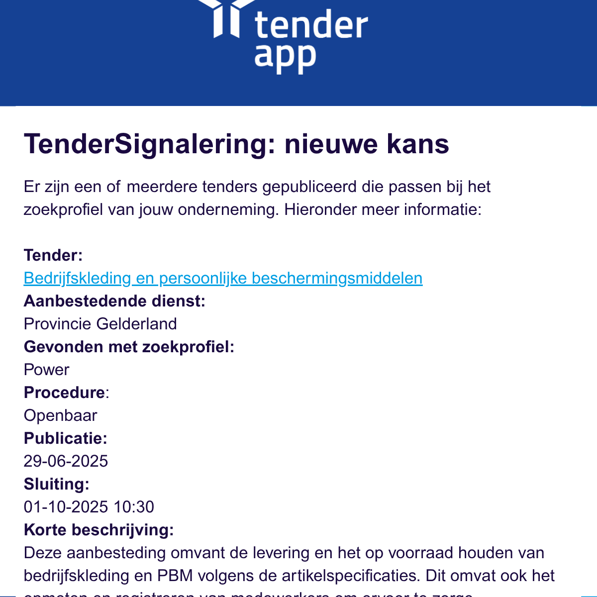 Signaleringsmails - zoom