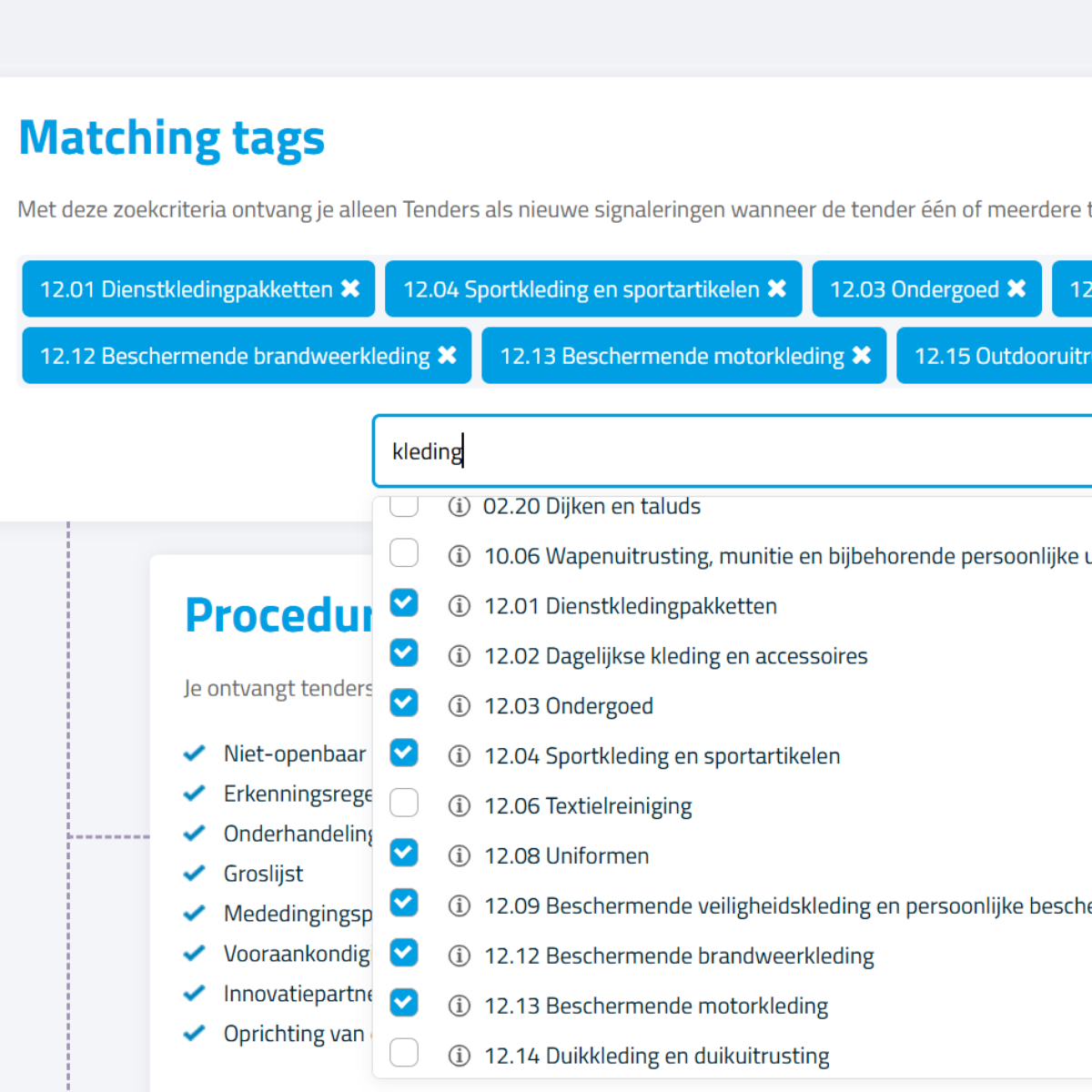 Slimme matching tags - zoom