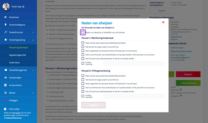 Nieuw in TenderApp beter tenders zoeken én vinden 5