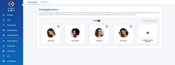 Nieuw in TenderApp multifactor authenticatie 5