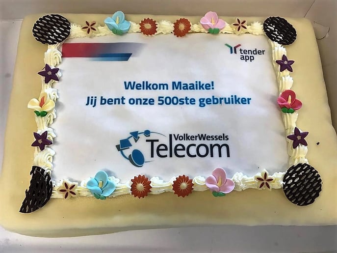 TenderApp verwelkomt 500ste gebruiker. Welkom Maaike featured