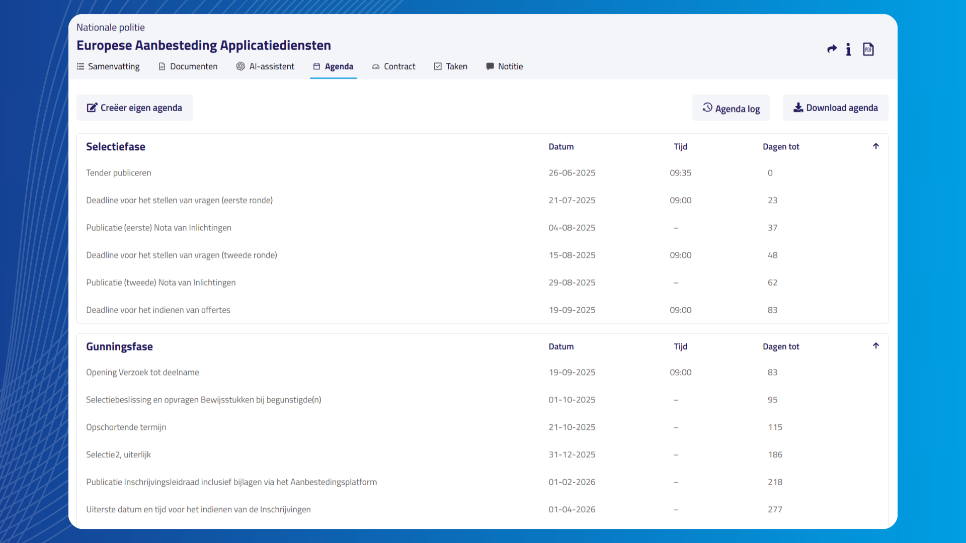 Agenda-aanbesteding-TenderApp