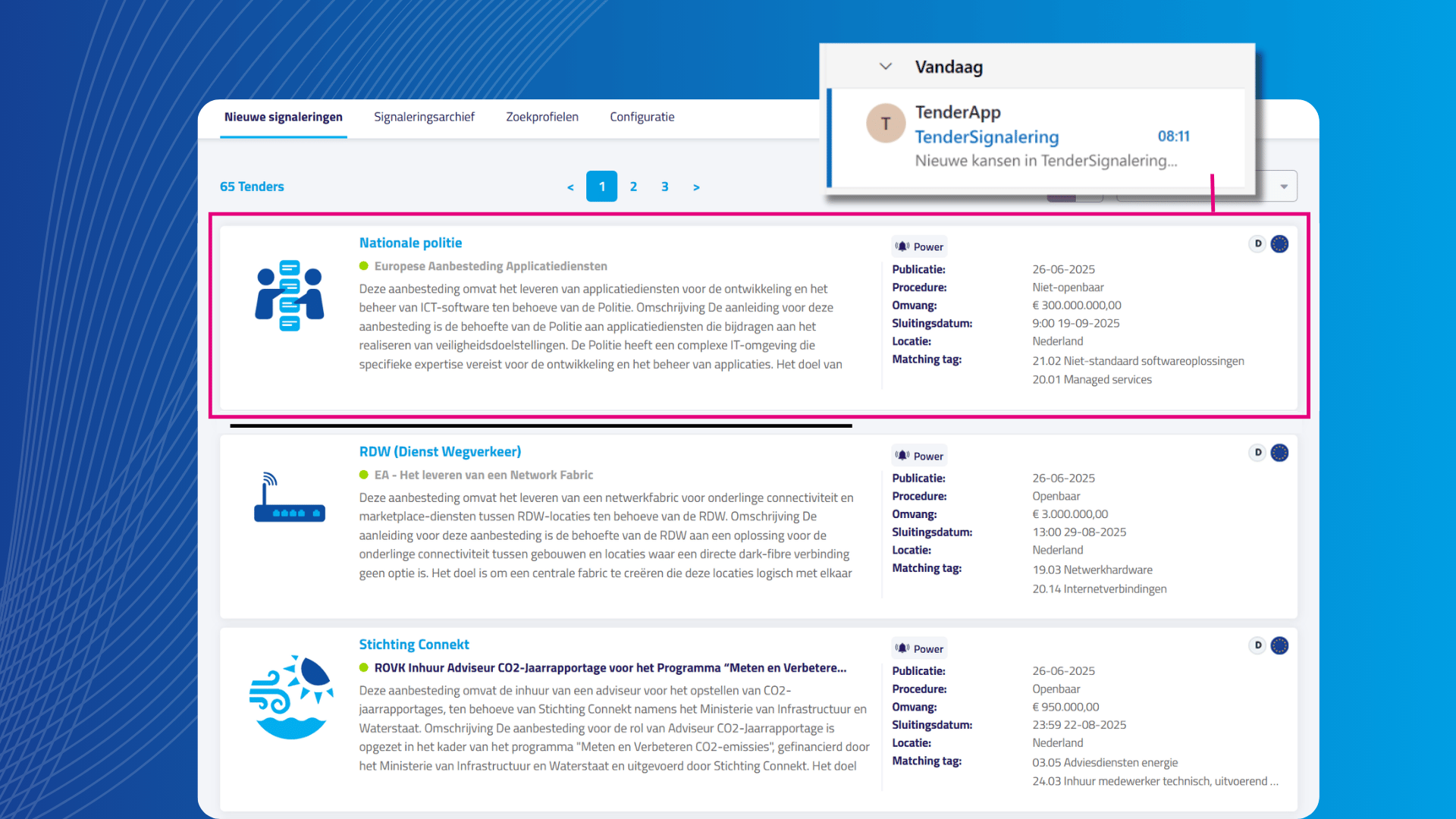Signalering-aanbesteding-TenderApp