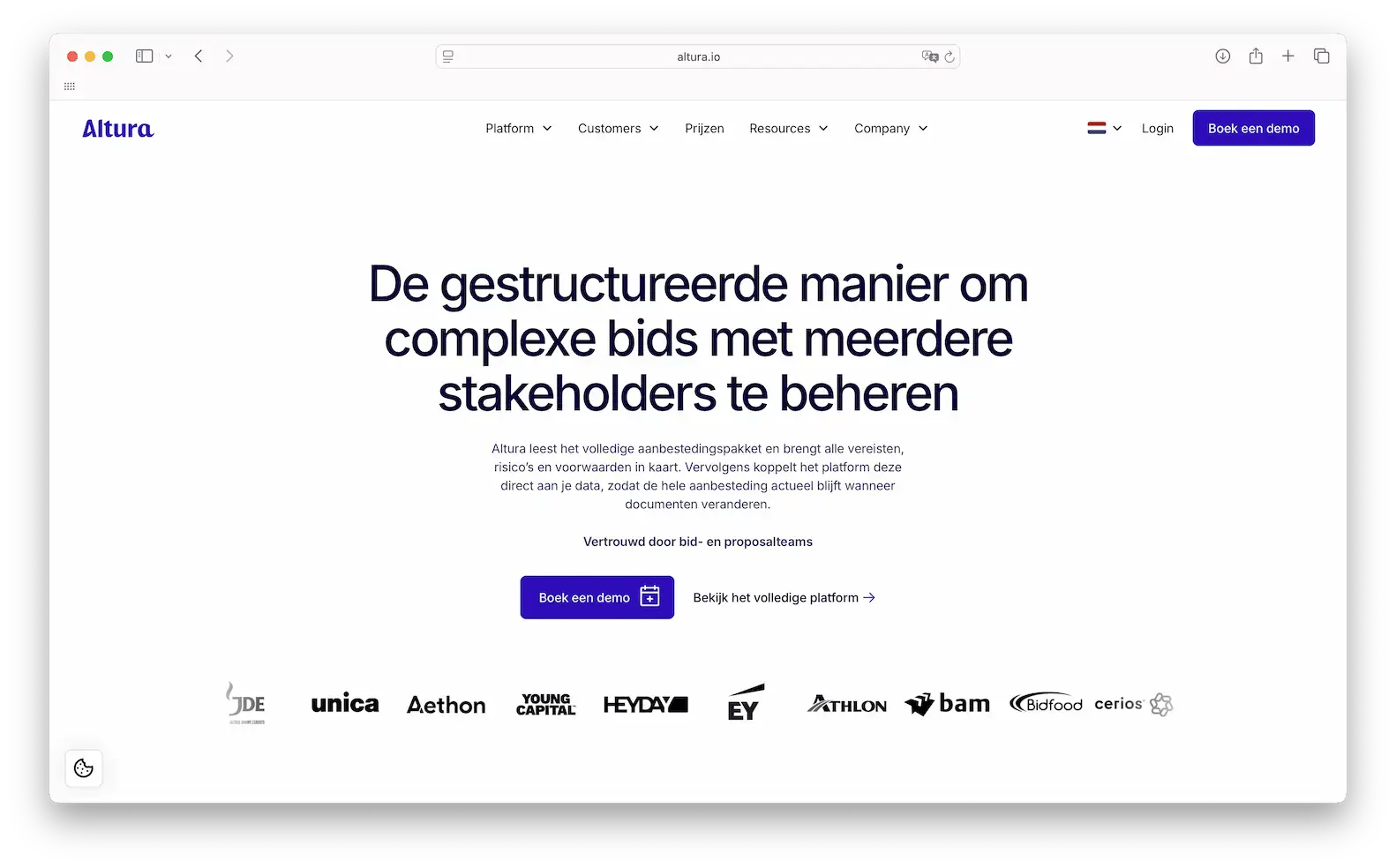 Tender Platform - Altura