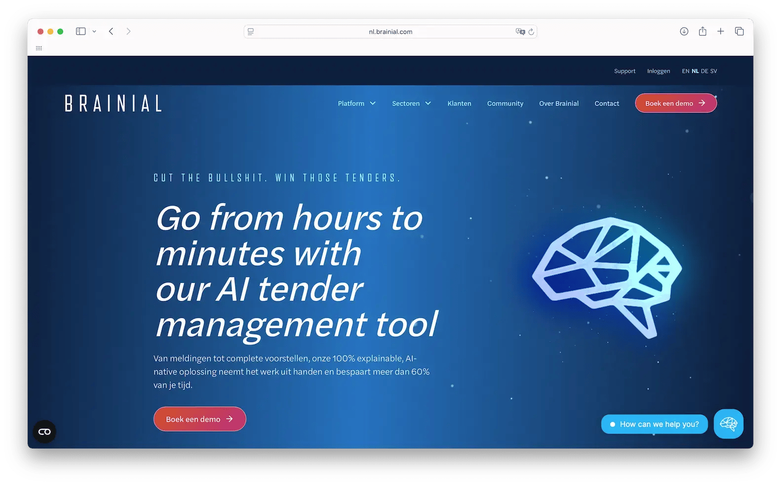Tender Platform - Brainial