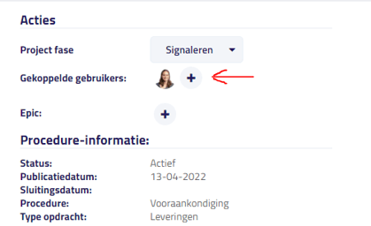 Gebruikers koppelen