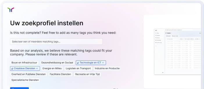 Signaleren-inzicht. Matching tag